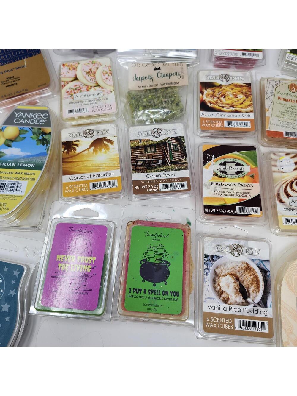 Huge Mixed Wax Melt Bundle Scentsy Yankee Candle Better Homes 24+